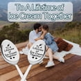 thumbnail image 3 of Wedding Engagement Gifts for Girlfriend Boyfriend Ice Cream Spoons Gift for Husband Wife Birthday Gift for Couples Anniversary Valentines Day Gifts for Ice Cream Lovers Gifts for Him Her, 3 of 5