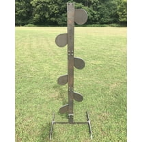 Magnum Target Dueling Tree Stand Reactive Target AR500 Steel 6ft Tall