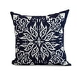 thumbnail image 2 of Simply Daisy, 16 x 16Inch, Cuban Tile 3, Geometric Print Pillow, Red Orange, 2 of 2