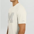 thumbnail image 6 of Men's J. Palmer  Cream Michigan Wolverines Play Action Tri-Blend Performance T-Shirt, 6 of 6
