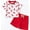 A# Lobster Red, variant on WIBACKER Toddler Baby Boy 4th of July Clothes 3M-3Y Summer Boys Outfit American Flag Short Sleeve T-Shirt Tops Shorts Set