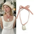 thumbnail image 3 of SIEYIO Handmade Sea Shell Glass Bead Necklace Beach Style Jewelry Piece Neckchain, 3 of 8