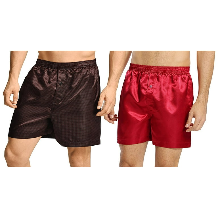 Satin boxers walmart sale
