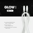 thumbnail image 7 of Liquipel Powertek Glow in the Dark USB-C to USB-C - White, 7 of 7