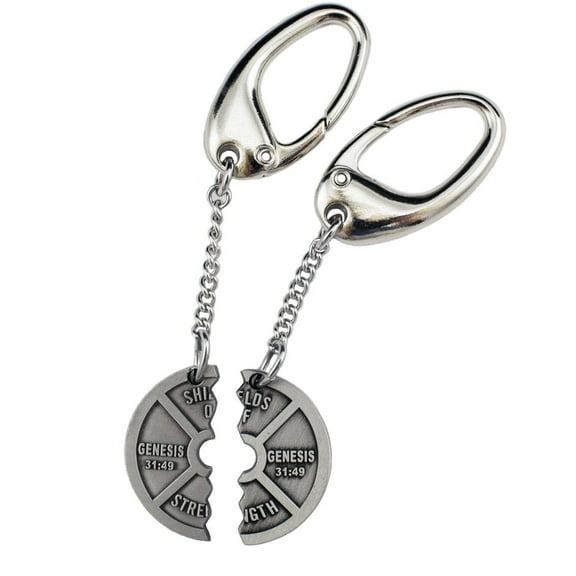 Antique Finish Large Split Weight Plate Clip-On (Set) by Shields of Strength