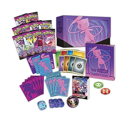 Pokémon TCG: Sword & Shield Fusion Strike Elite Trainer Box: 8 paquetes de refuerzo +¡más!
