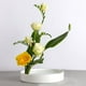 thumbnail image 4 of Jarrón de flores japonés Suiban Contenedor de bonsái para arreglos florales VARIOS Blanco 28cm, 4 of 9