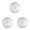 Clear 3PCS, variant on Clear Lazy Turntable 6" Acrylic Turntable Bearing for Decorating Cookies Clear Swivel Organizer Base, 5.91 inch, Clear 1PCS