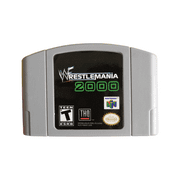 Wrestlemania 2000 Video Games Cartridge Card for N 64 Us Version
