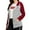 Red, variant on Babysbule Winter Jackets for Women Women Zip Long Sleeve Sport Casual Slim Basic Zip Up Hooded Pocket Jacket Coat