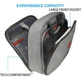 thumbnail image 5 of 15-16 inch Laptop Bag Messenger Shoulder Bag for Laptop or Tablet, Durable & Water-Repellent Fabric, 5 of 7