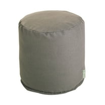 Majestic Home Goods Gray Wales Small Pouf