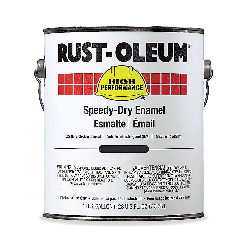 RustOleum High Gloss Chrome Exterior Paint,1 gal.