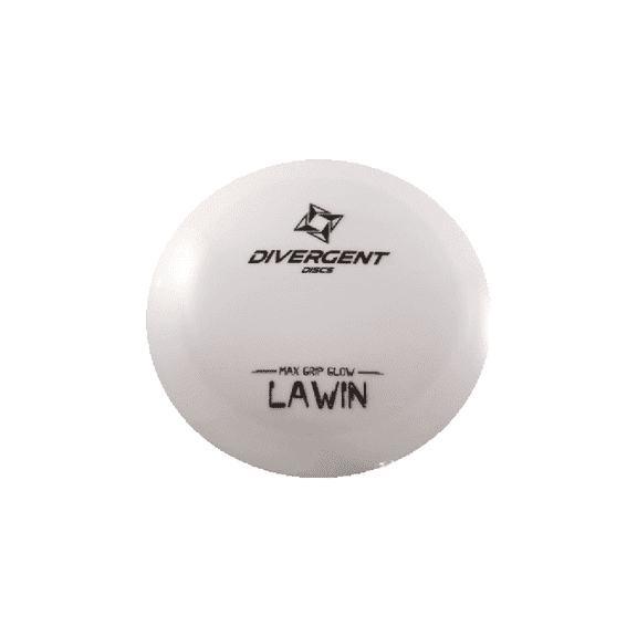 Divergent Discs | Lawin | Disc Golf Fairway Driver | Max Grip Glow