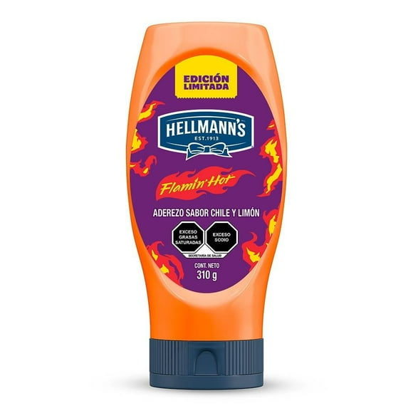 Mayonesa Hellmann's Flamin' Hot Flamin' Hot 310 g