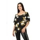 thumbnail image 1 of Blusa estampada manga olan AMAD Casual para mujer Talla M, 1 of 5