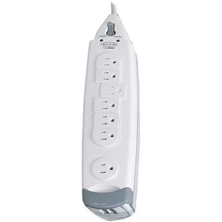 Belkin Office Series Surge Suppressor - Belkin F9H710-12 7-Outlet Surgemaster Home Series Surge Protector (12Ft Cord)