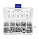 thumbnail image 1 of Juego de 260 arandelas planas de acero inoxidable con resorte, surtido de arandelas, M2.5, M3, M4, M5, M6, M8 y M10., 1 of 14