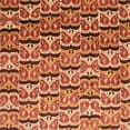 thumbnail image 1 of Ahgly Company Indoor Square Abstract Orange Oriental Area Rugs, 8' Square, 1 of 6