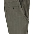 thumbnail image 3 of Perry Ellis Mens Portfolio Resol Dress Pants Slacks, Brown, 32W x 30L, 3 of 3