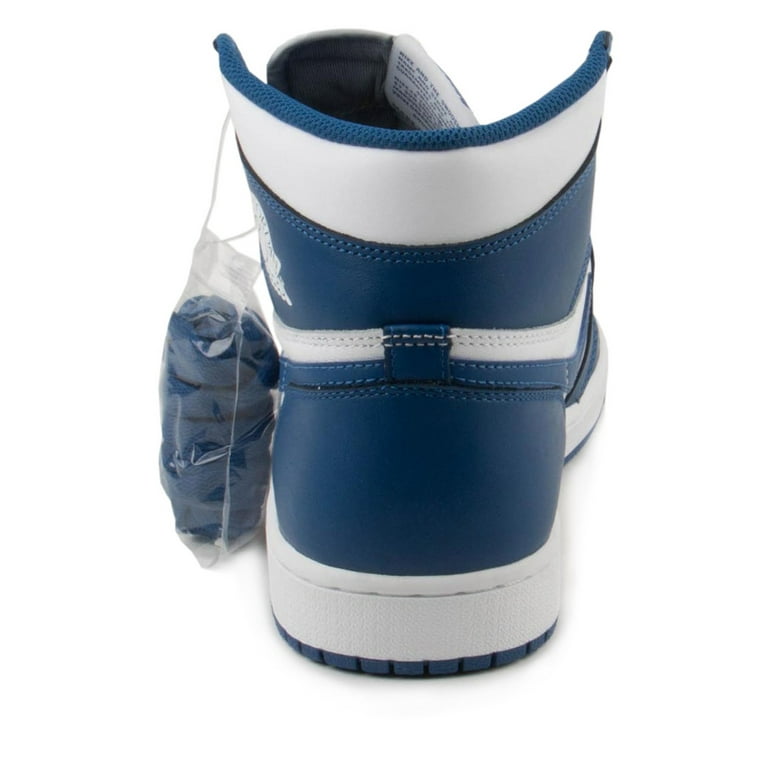 Nike Mens Air Jordan 1 Retro High OG White/Storm Blue 555088-127