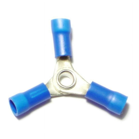 16 WG to 14 WG Three-Way Butt Connectors