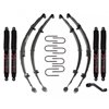 Skyjacker JP40KS-B 3.5" Lift Kit w/Black Max Shocks for 1976-83 Jeep Cherokee SJ