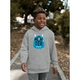 thumbnail image 2 of Fun Monster With One Eye Hoodie Juniors -Image by Shutterstock,  Large, 2 of 4