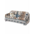 thumbnail image 2 of Texas Star Rustic Couch Cover Sofa Covers 3 Cushion Sectional Couch, Country Blue Berry Brown Wooden Plank Washable Sofa Covers Slipcover Sectional Sofa Cover, Furniture Protector 71"x150", 2 of 9