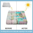 thumbnail image 6 of Artistic Home Accents Floor Pillow Large 22 Inch Square Boho Cushion, Colorful Aesthetic, Lightweight for Lounge & Balcony, 6 of 7