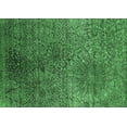 thumbnail image 1 of Ahgly Company Indoor Rectangle Oriental Emerald Green Industrial Area Rugs, 6' x 9', 1 of 4