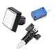 thumbnail image 3 of Botón de presión cuadrado Uxcell de 50x50 12V con LED y microinterruptor blanco, 3 of 5