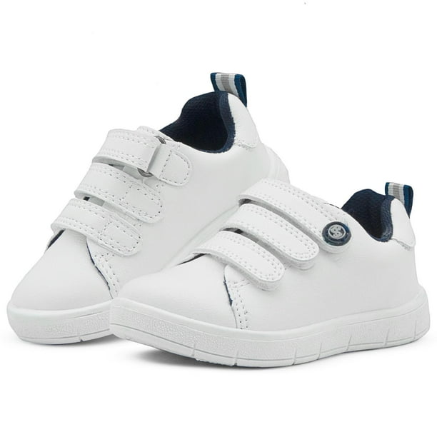 Tenis Escolar Para Nino Ajuste Velcro Bubble Gummers Blanco blanco 18 Bubble Gummers Geologia