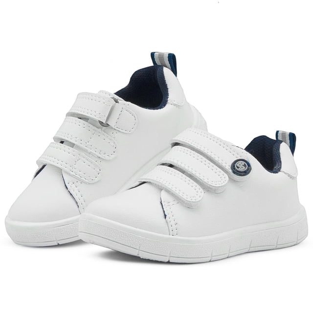 Tenis Escolar Para Niño Ajuste Velcro Bubble Gummers Blanco blanco 17 Bubble Gummers Geologia