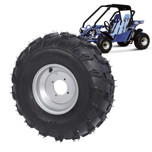 Neumlico ATV 19x7-8, Neumlico Delantero de 8 Pulgadas Sin Tubería para Cortacésped Para Césped