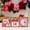 1Multicolor 9pc, variant on RyanK Valentine'S Day Gifts 9PC Valentine's Day Decorations Wooden Decorative Hangings Valentine's Day Decoration Props