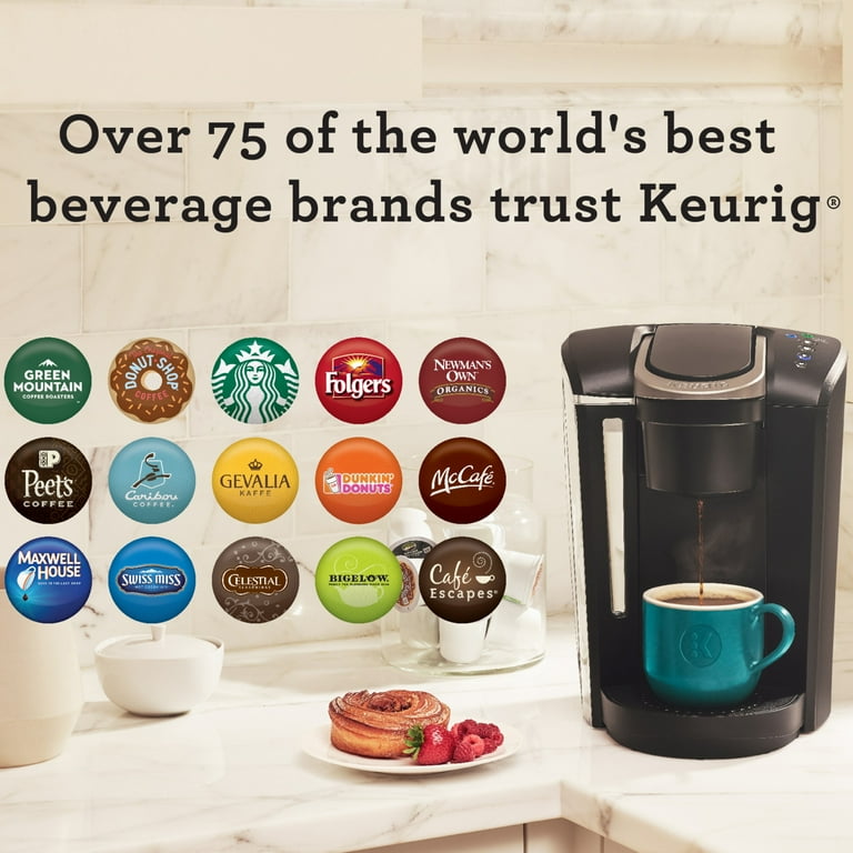 Keurig K Select Single Serve K Cup Pod Coffee Maker with 12oz Brew Size Strength Control Matte Black