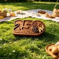 thumbnail image 5 of 250th Anniversary Snack Platter, Wooden Serving Tray, Patriotic American Flag Charcuterie Board with 1776–2026 Engraving, Multi-Section Snack Tray for BBQ, 4th of July, Parties & Gifts (1pc), 5 of 8