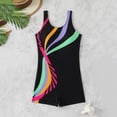 thumbnail image 5 of Erwazi Womens Printed One Piece Swimsuit Tummy Control Boyshort Athletic Modest Beach Bathing Suits, 5 of 6