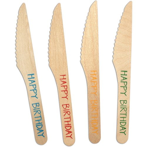 CaterEco Happy Birthday Cake Knife (Set of 200)