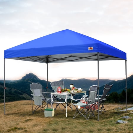 abccanopy 8 ft x 8 ft easy pop up outdoor canopy tent blue