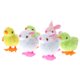 thumbnail image 5 of EeaseMX 6 piezas de adorables pollitos y conejitos de peluche, juguetes de cuerda para niños., 5 of 7