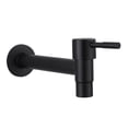 thumbnail image 4 of Tongina Kitchen Faucets, Bathroom Shower Mixer Tap Faucet Vintage Anti Cracking Water Faucets Water Taps for Outdoor Bathroom Corner, black and long, 4 of 8
