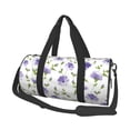 thumbnail image 1 of Easygdp Purple Chicory Bolsa de Viaje, Bolsa de Mano, Bolsa de Gimnasio, Bolsa de Equipaje para Viaje, 1 of 5