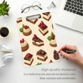 thumbnail image 3 of FORMRS Acrylic Clipboard with Low Profile Clip Standard A4 Letter Size, 12.5" x 9", Strawberry Cake, 3 of 8