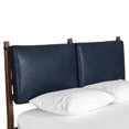 thumbnail image 1 of Poly and Bark Truro King Bed Headboard Cushion Set in Midnight Blue, 1 of 10