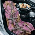 thumbnail image 3 of XYZCANDO Car Seat Towel Cover Washable Car Seat Cover Towel for Hiking Running, Towel Car Seat Cover Non-Slip, Pink Tree Camo Pattern, 3 of 11