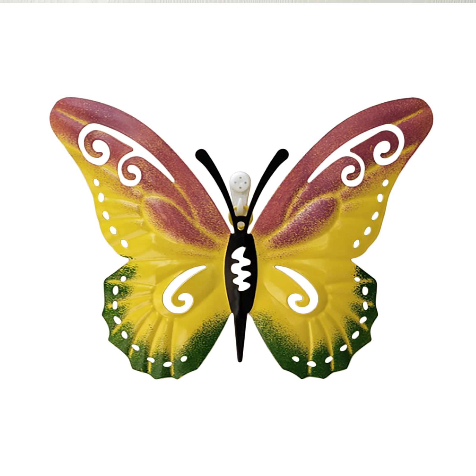 Butterfly Wall Art Metal 3D Butterfly Wall Hanger Hanging Decorations Vintage Butterfly Crafts