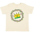 thumbnail image 3 of Inktastic Mardi Gras King or Queen Bead Crown Boys or Girls Toddler T-Shirt, 3 of 5