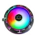 thumbnail image 4 of Enfriador Kuymtek LANSHUO bajo perfil Rainbow RGB 90mm para CPU X79 X99 LGA 2011, 4 of 9
